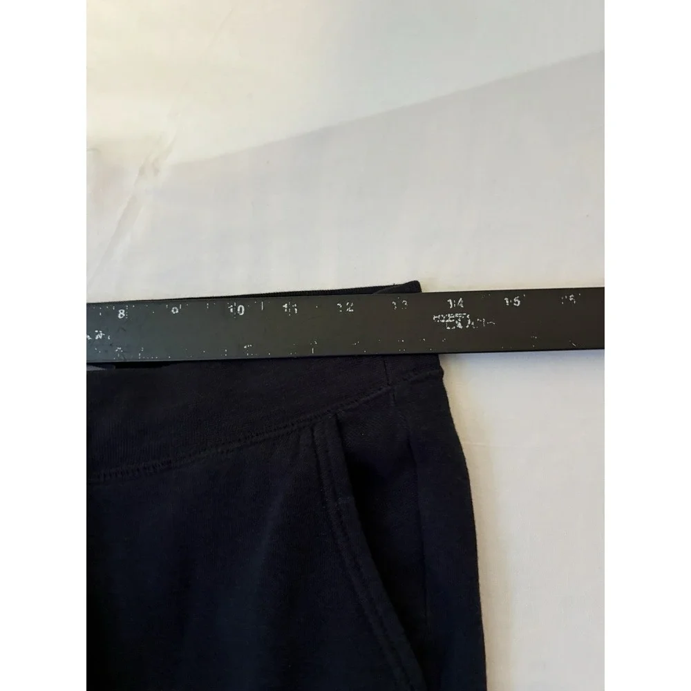 Nike Fleece Joggers Pants Women's Size Small Black Tapered Pockets 803660-010